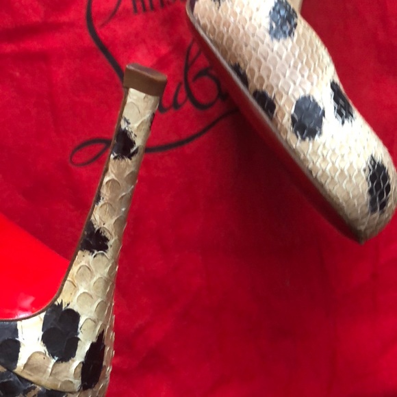 Louboutin python pumps - Picture 6 of 7